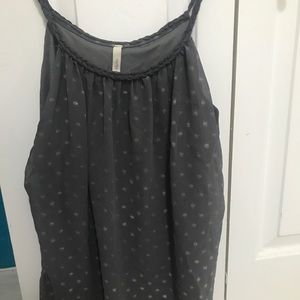 Paper crane grey with gold accent shirt